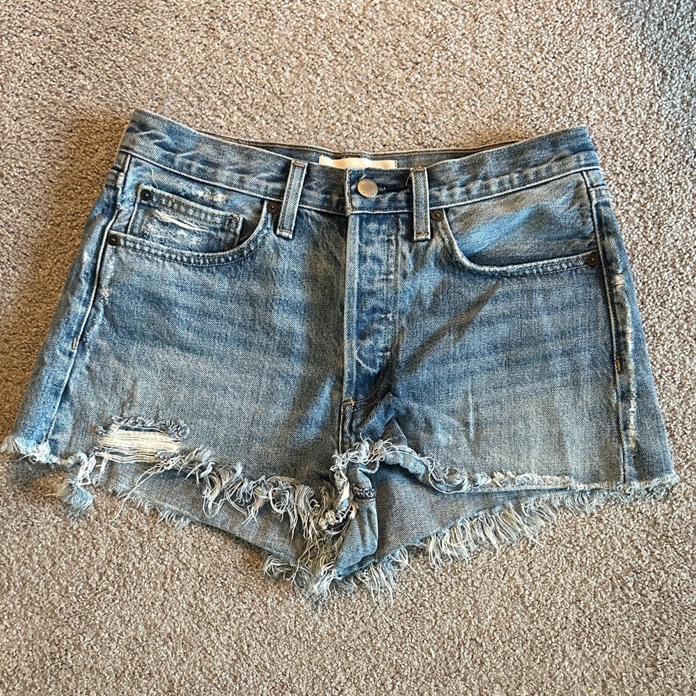 Aritzia The Ex Boyfriend Mini Shorts